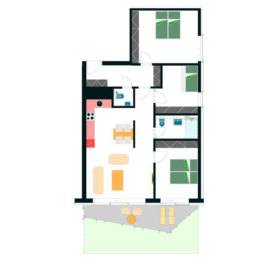 Jbx Resort Apartments Lipno ليبنو ناد فلتافو المظهر الخارجي الصورة